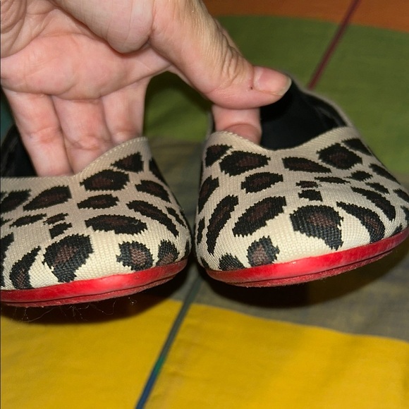 Kelly & Katie Black and White Leopard Flats - Picture 5 of 7